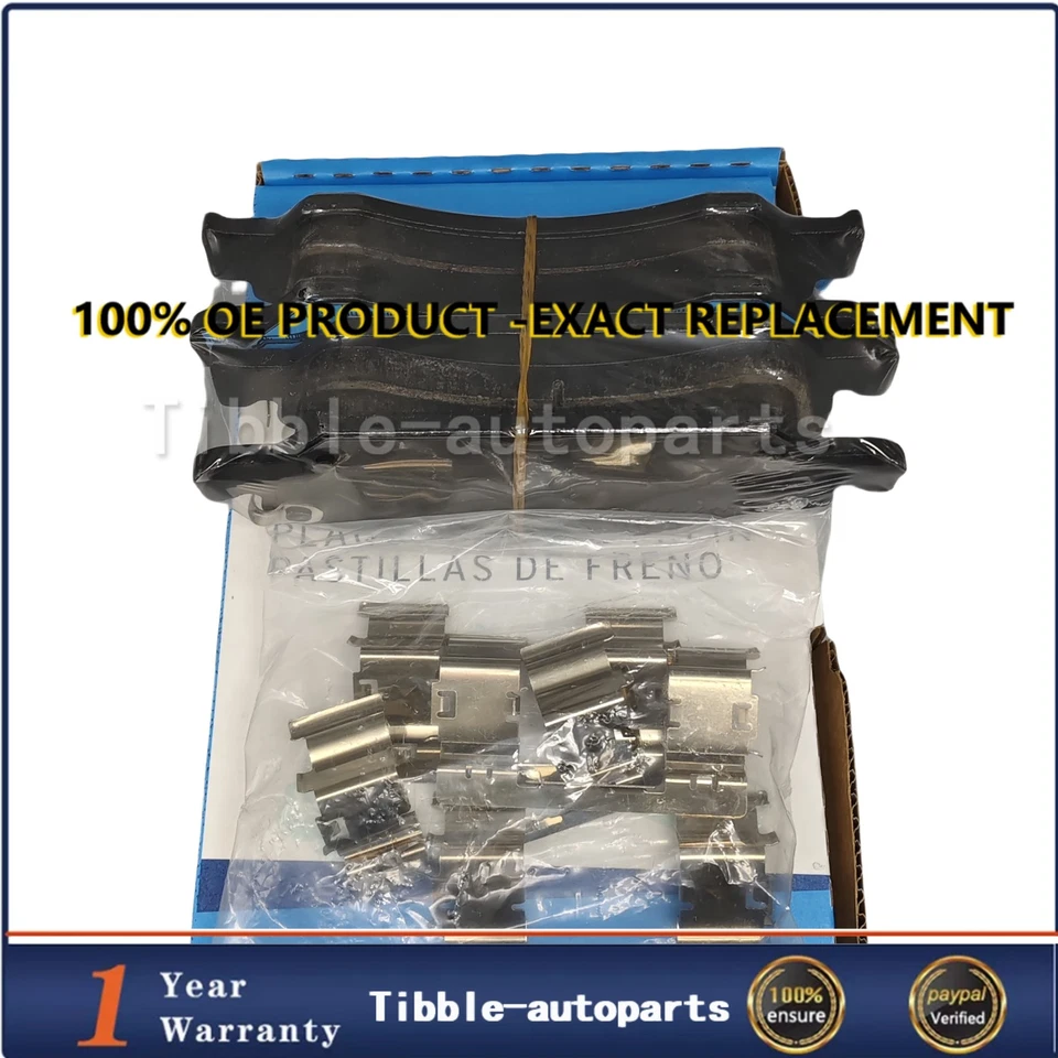 OEM 84320501 For GM 14-20 Cadillac Sierra Yukon Chevrolet Front Brake Pads Kit Foto 2 de 4