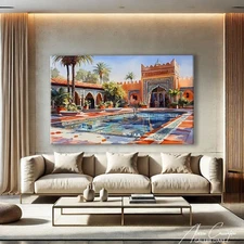 Moroccan Wall Art Muslim Wall Decor Marrakech Decor Arabic Wall Decor Abstract