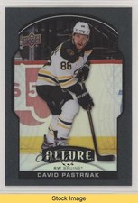 2020-21 Upper Deck Allure Black Rainbow David Pastrnak #7 READ 0cv
