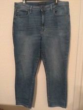 Tommy Hilfiger Women's Curvy Skinny Ankle Blue Jeans. Size 16