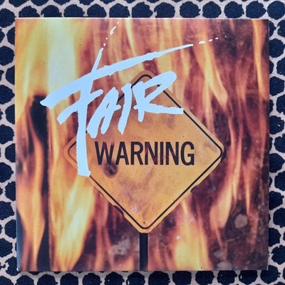 FAIR WARNING * 4 Track PROMO * 1992 * WEA / PRO 682 * Cardsleeve release