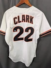 Will Clark Signed San Francisco Giants Baseball Jersey PSA/DNA AUTO COA Sz 44
