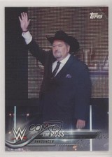 2018 Topps WWE Jim Ross #40 HOF 0bn8