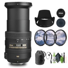 Nikon AF-S DX NIKKOR 18-200mm f/3.5-5.6G ED VR II Lens 2192 Filter Kit -