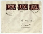 Morocco Agencies GB FDC 1937 with all types 'Centimos' 'Centimes' & 'Tangier' se