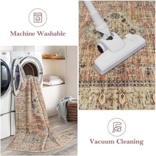 Orientalische Fußmatte Inneneingang, 2x3 2' x 3' (rechteckig) Terrakotta - Bild 5 von 7