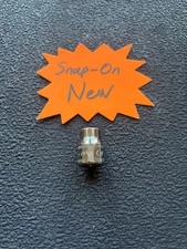 snap-on tools 3/8" drive metric socket 10mm chrome shallow 12 point new FM10