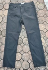 Original Weatherproof Vintage Men's 34x32 Black Flex Chino Style Pants Pre-owned