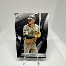 Topps 2025 Chrome Black Base Set Jackson Merrill San Diego Padres #14