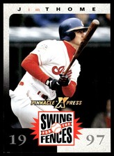 Jim Thome 1997 Pinnacle X-Press #NNO Indians MLB READ FREE SHIPPING AutographDen