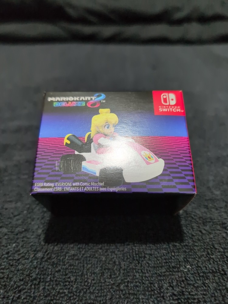 2024 McDonald's Mario Kart 8 Deluxe Happy Meal with Peach Kart Toy