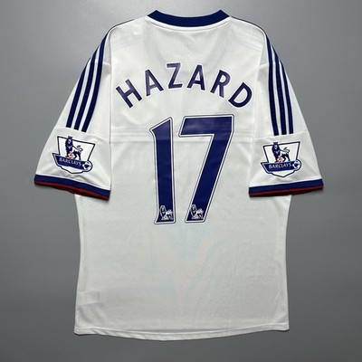 CHELSEA ADIDAS 2013/2014 FOOTBALL SOCCER AWAY JERSEY #17 HAZARD