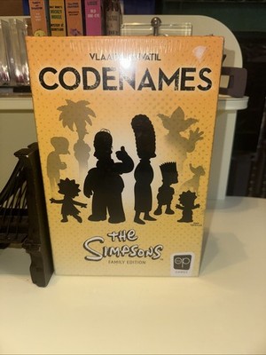 CODENAMES THE SIMPSONS FAMILY EDITIONS THE OP GAMES NEW SEALED CC
