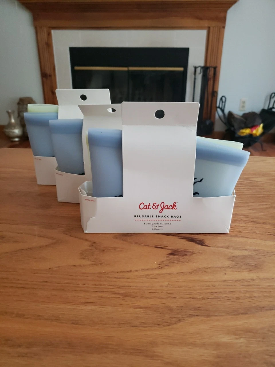 Cat &Jack Silicone Reusable Snack Bags BPA Free 3 Pkts Of 2 NEW SEALED FREE SHIP
Opens in a new wind