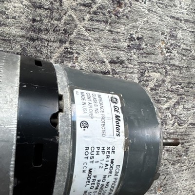 GE ECM 2.5 1/2HP 120/240V 1-Phase 7A Central Furnace Blower Motor 5SME39HL0303