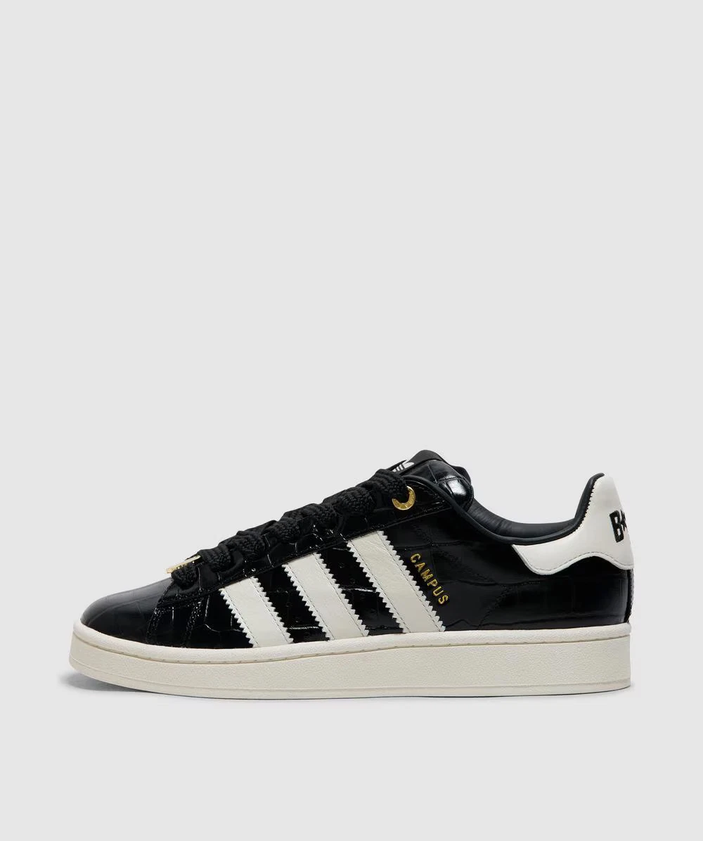 Adidas x A Bathing Ape Campus 00S Sneaker Core Black Off White & Gold Met
Opens in a new window or t