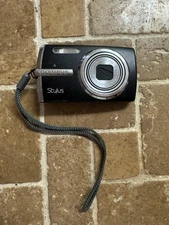 Olympus Stylus 1010 Digital Camera 10.1 MP 7x Zoom Black HyperCrystal LCD