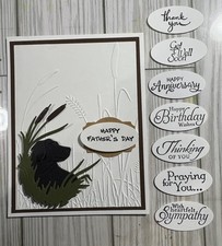 Dog in Grass Card Kit of 4