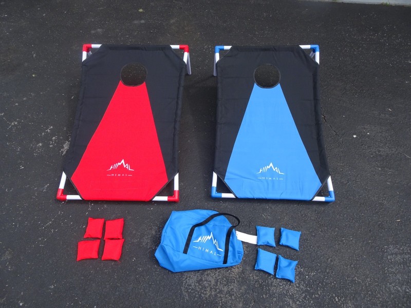 Cornhole or Bean Bag Traveling Set, Collapsible & Small
