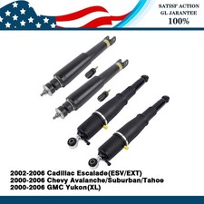 4pcs Rear Front Air Suspension Shocks Set 22400056 For Gmc Yukon Xl 1500 00-06