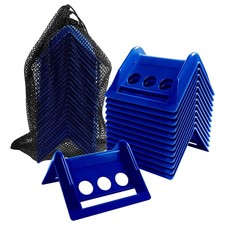 24 Pack 4" Flatbed Edge Protectors with Carrying Case, 4" Winch Ratchet Strap...