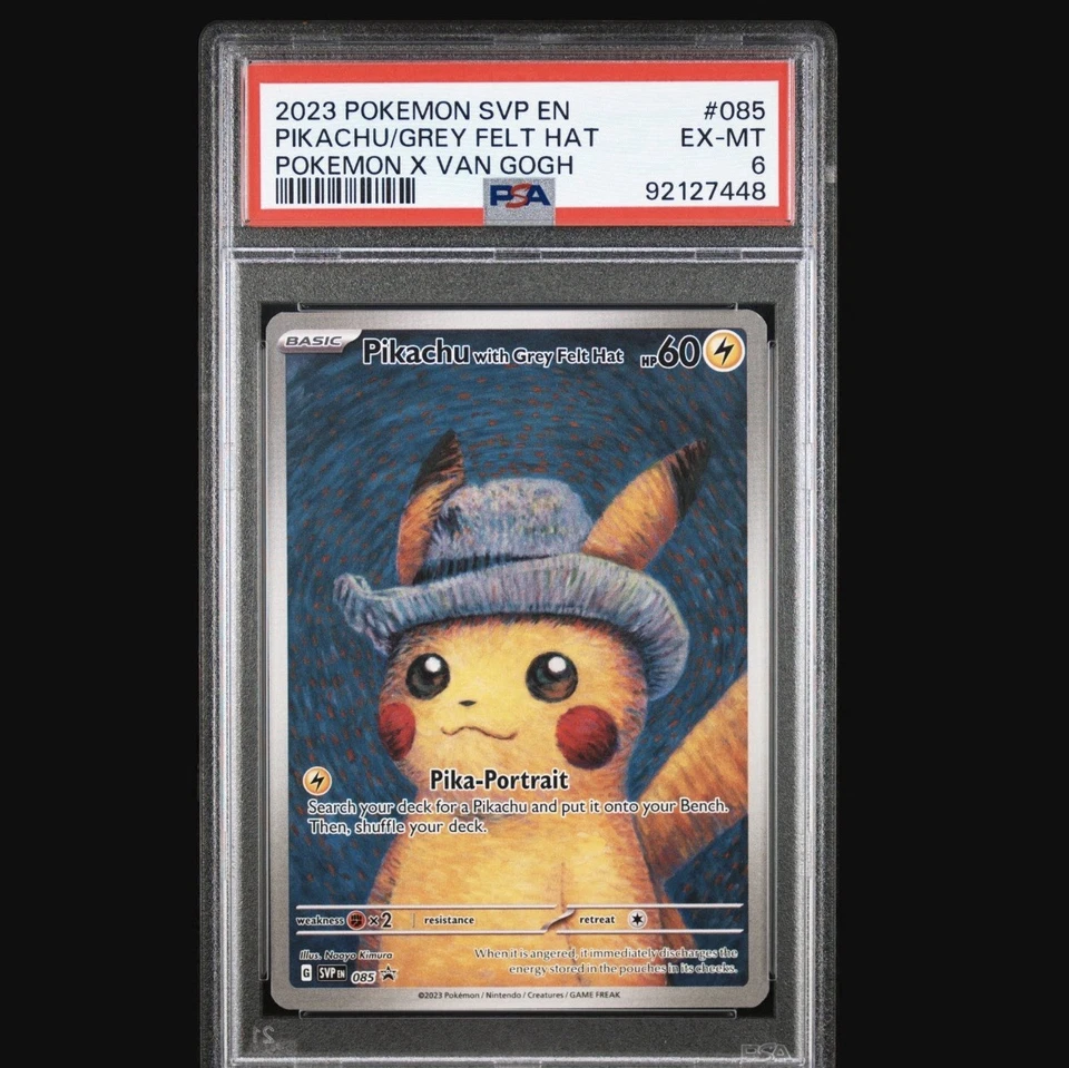 Pikachu with Grey Felt Hat 085 Sv: Scarlet & Violet Promo Cards Regular - Image 2 of 2
