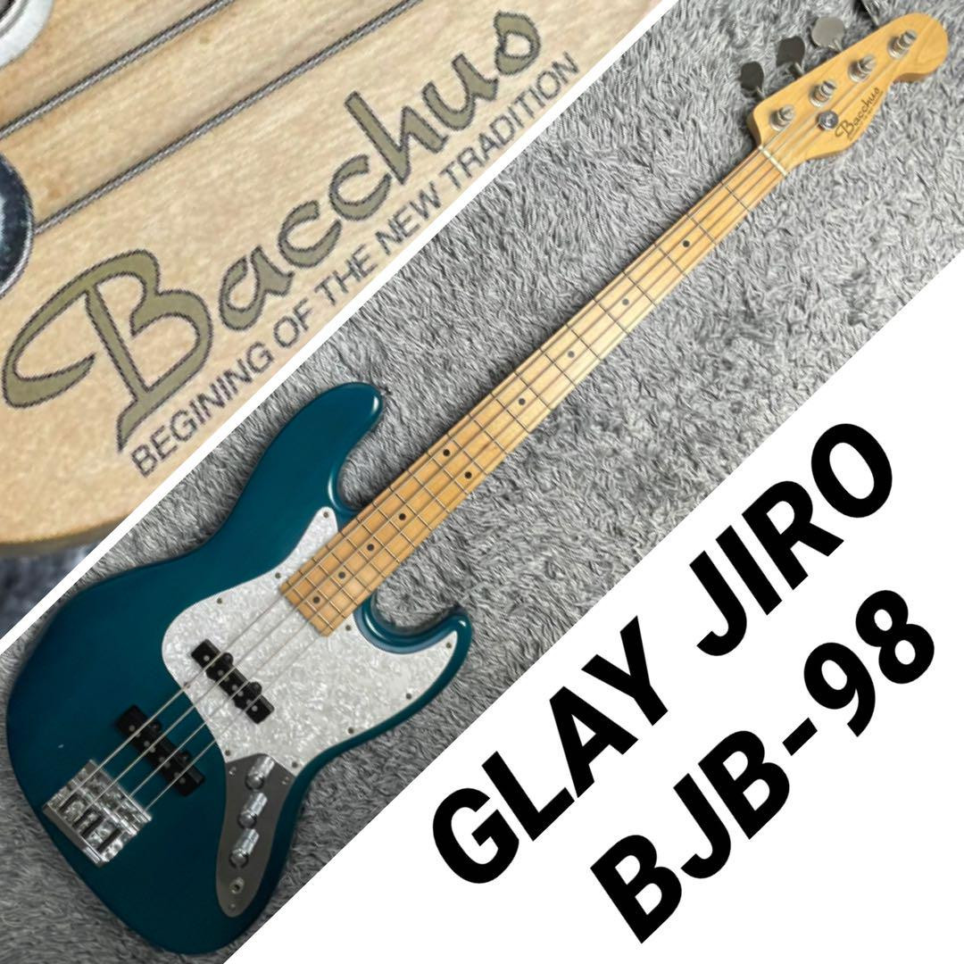 ジャズベース） ホビー・楽器・アート Bacchus BJB-98 GLAY JIROモデル
