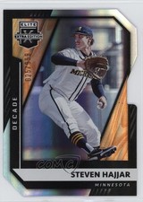 2021 Panini Elite Extra Edition Decade Die-Cut 25/203 Steven Hajjar #61 0w3