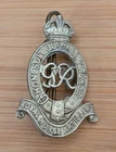 vintage WW2 British Army military cap badge Royal Horse Artillery.