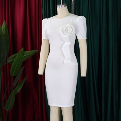 cocktail dress elegant design Short Sleeve Cocktail Dress main image 1