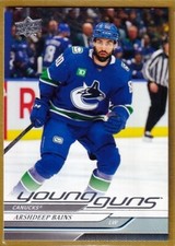2024-25 Upper Deck Young Guns #231 Arshdeep Bains RC - Vancouver Canucks