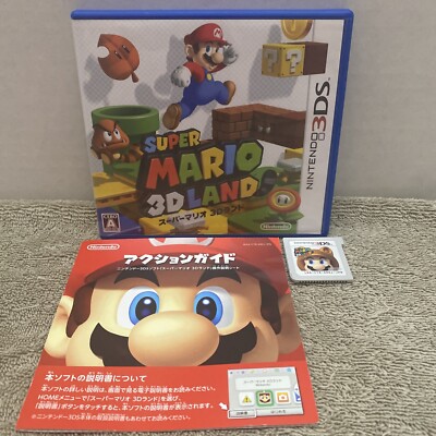 スーパーマリオ ニンテンドー3DS Super Mario 3D Land Nintendo 3DS Japanese Version Boxed Japan | eBay