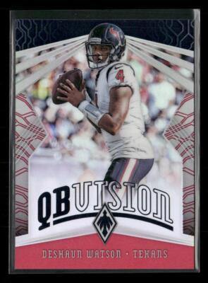 2018 Panini Phoenix #23 Deshaun Watson QB Vision Pink #/199