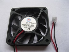 10pcs Brushless DC Cooling Fan 11 Blade 24V 6010S 60x60x10mm 2pin Sleeve Bearing