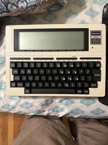 Radio Shack TRS-80 Model 100 Portable Computer AND Pocket Computer PC-2