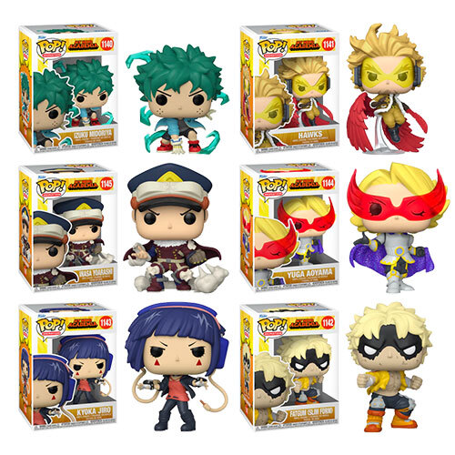 Funko POP! My Hero Academia S6 Figures - SET OF 6 (Yuga
