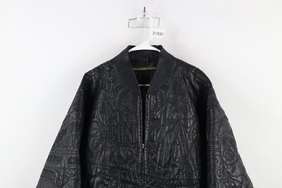ジャケット・アウター 466 90s pelle pelle leather jacket Vintage 1990's Pelle Pelle 'Soul Music' Calfskin Leather