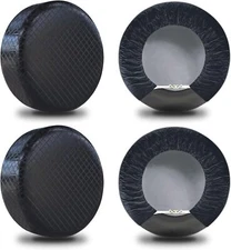 Tire Covers, Waterproof Aluminum Film Tire Sun Protectors,Tire Protectors, Set-4