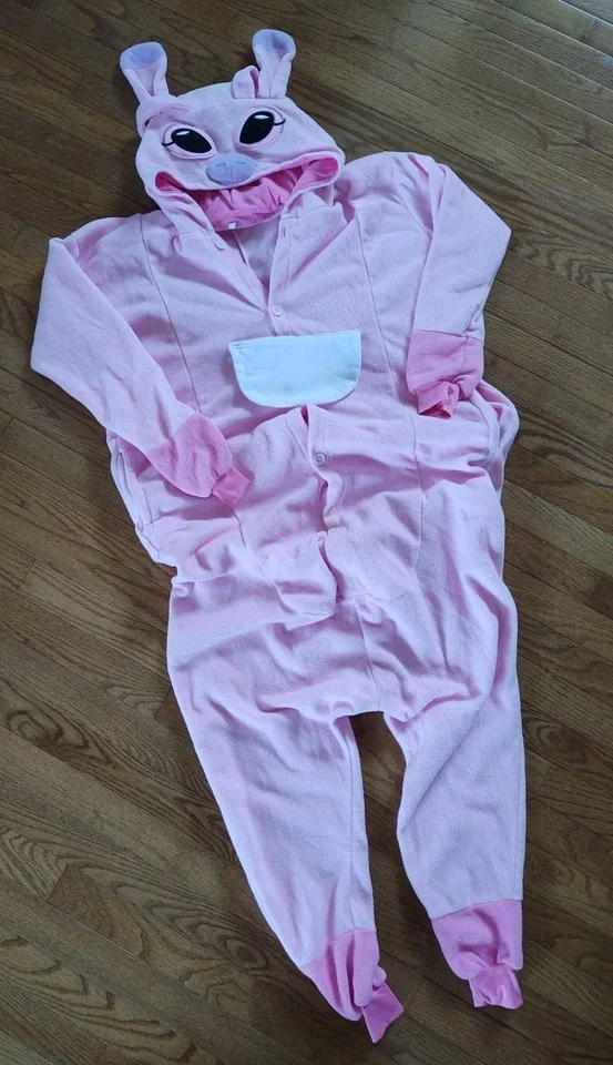 Unisex Adulto Kigurumi Anime Traje Disfraz Pijama Vellón Lilo Stitch Foto 2 de 4