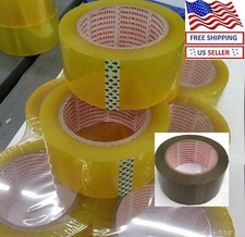 36 ROLLS - 2 INCH x 110 Yards 330 ft Clear Carton Sealing Packing