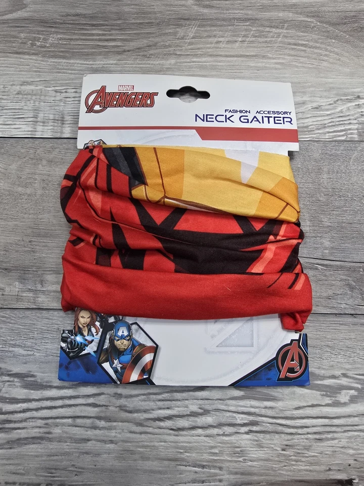 Concept One Marvel Iron Man Multi-Purpose Neck Gaiter One Size Fits All - Image 2 of 3