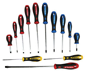 Advanced Tool Design ATD Tools ATD-6255 Advanced Tool Design Model 13 Piece Screwdriver Set ...