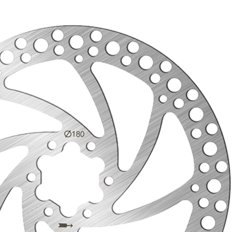 Rotor de freno de disco para bicicleta MTB 160 mm 180 mm 203 mm bloqueo central para SRAM/Shimano 6 pernos Foto 4 de 4