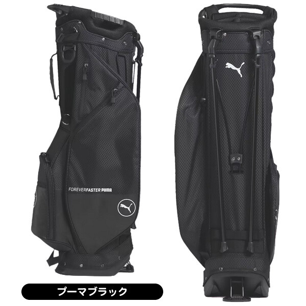 PUMA Golf PF Stand Bag 9 type 47 inches 2.6kg Puma Black PUMA Golf PF Stand Bag 9 type 47 inches 2.6kg Puma Black
