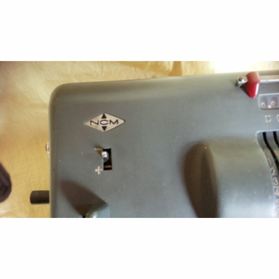 Mechanical manual calculator (Nippon Calculator Retro) from japan