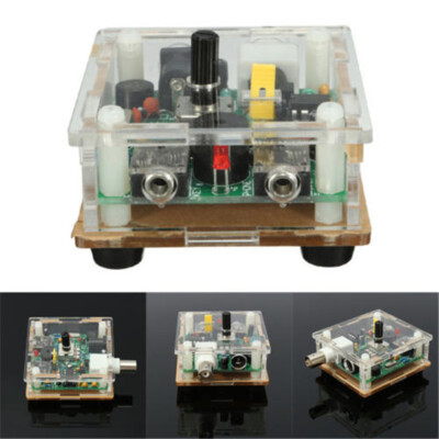 DC 9V -13.8V S-PIXIE CW QRP Shortwave Radio Transceiver 7.023Mhz + Case