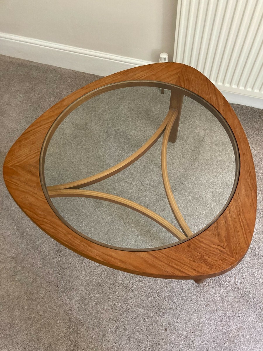 Nathan vintage retro teak & glass coffee table | eBay UK