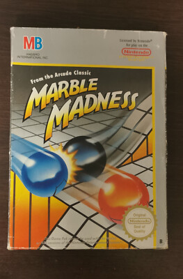 Marble Madness Nintendo NES NES-MV-NOE PAL B  - Spiel in OVP inklusive Anleitung