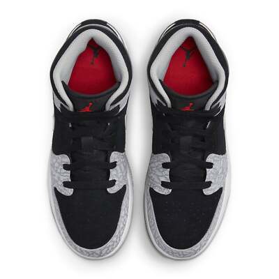 Air Jordan 1 Mid SE Elephant Print (GS) | eBay UK