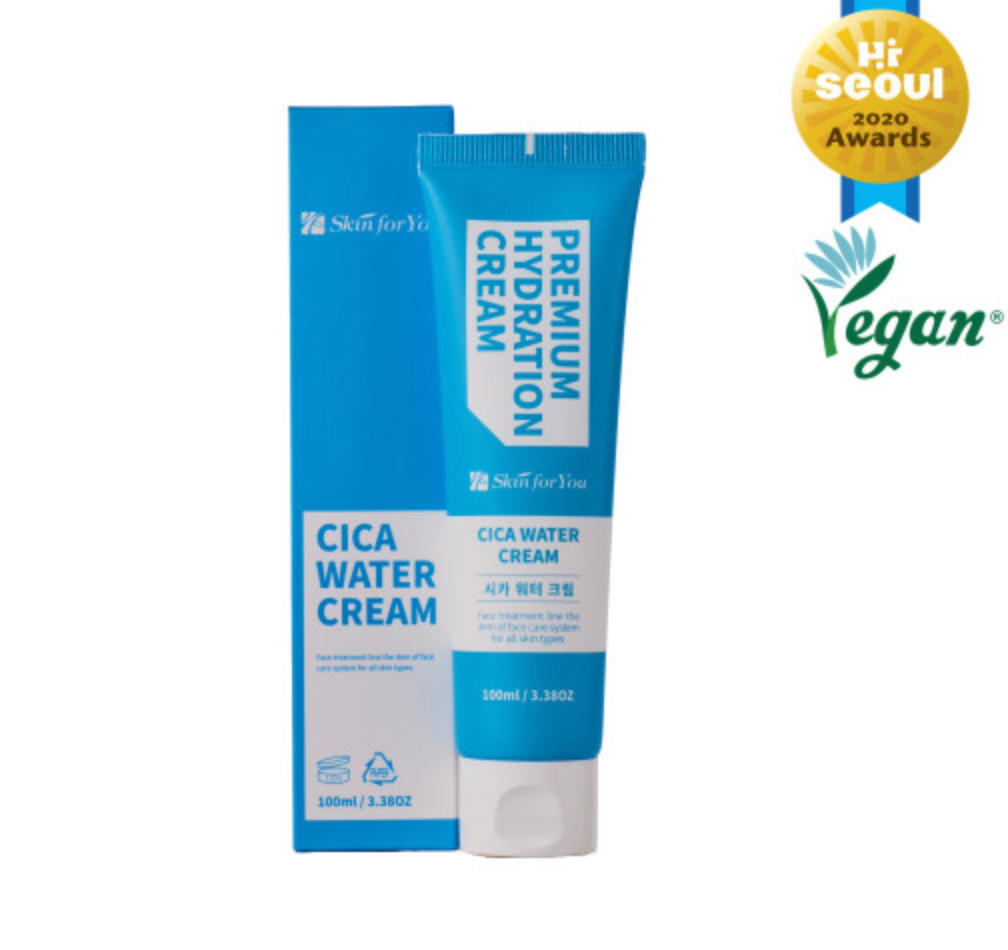 [KOREA PRODUCT] VEGAN_CICA WATER CREAM_SKIN FOR YOU